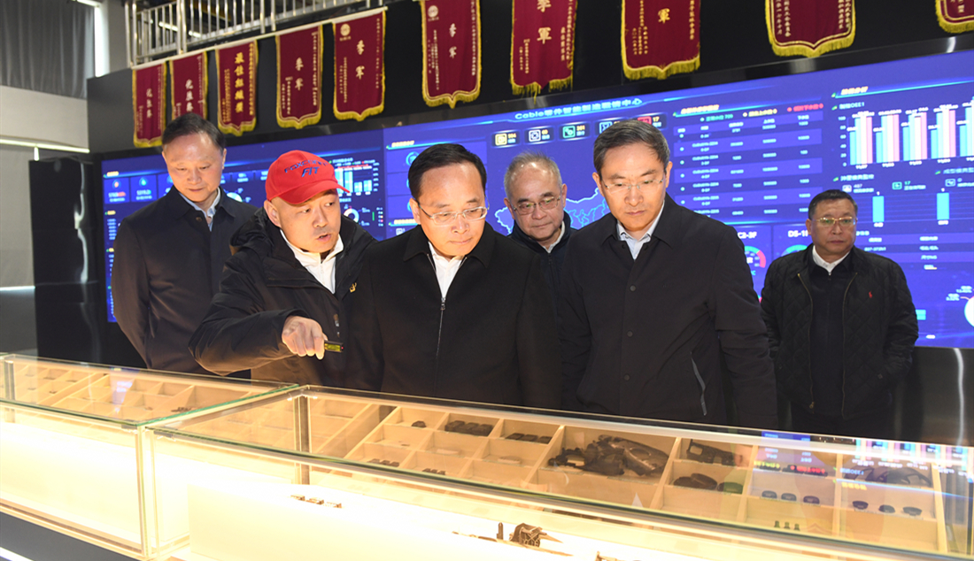 市領導調(diào)研推進新型工業(yè)化發(fā)展工作